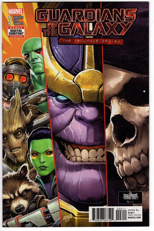 MARVEL COMICS VF/NM GUARDIANS OF GALAXY TELLTALE SERIES #3 (OF 5)
