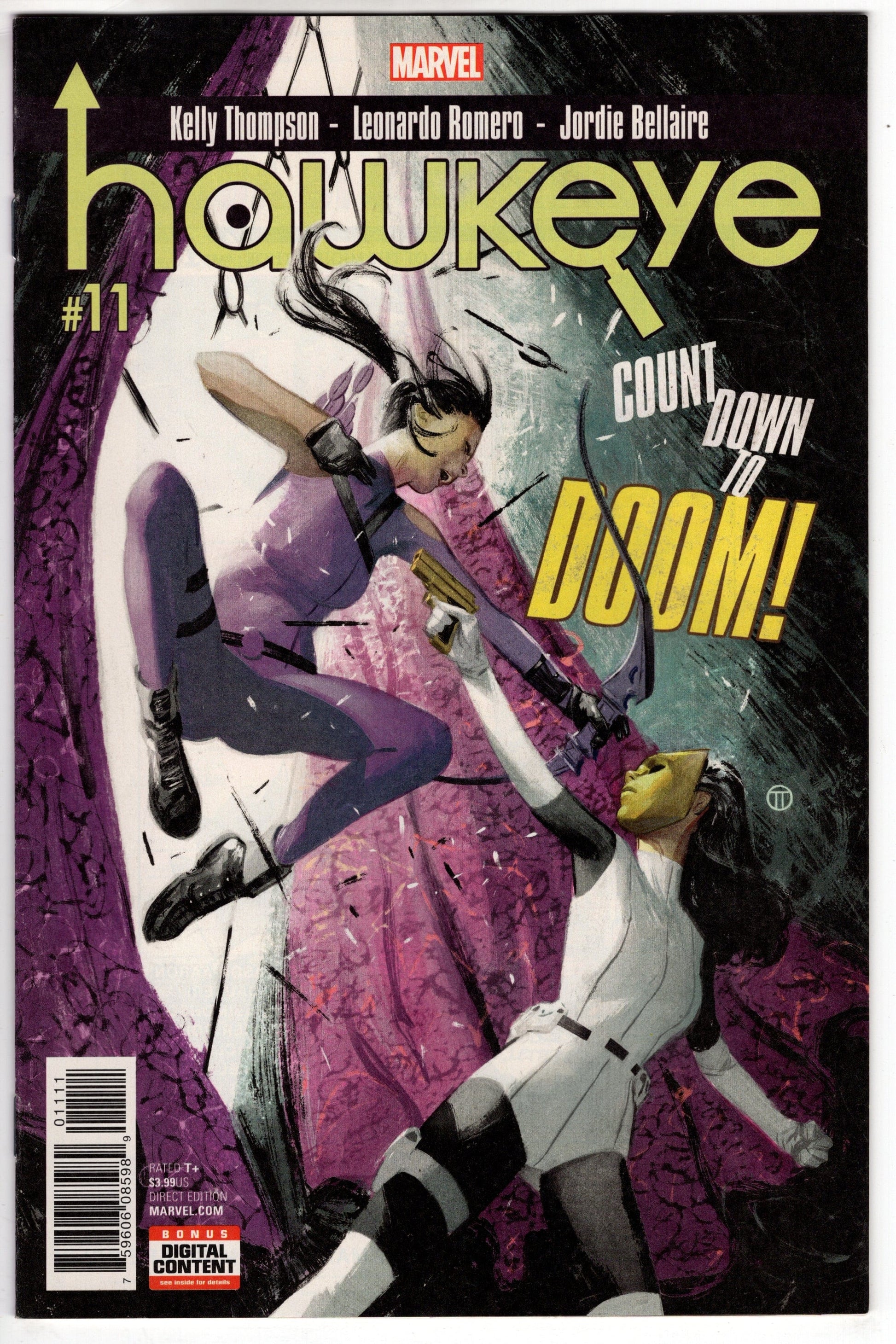 MARVEL COMICS VF/NM HAWKEYE #11