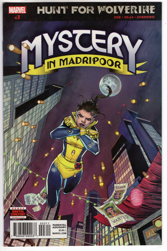 MARVEL COMICS VF/NM HUNT FOR WOLVERINE MYSTERY MADRIPOOR #3 (OF 4)