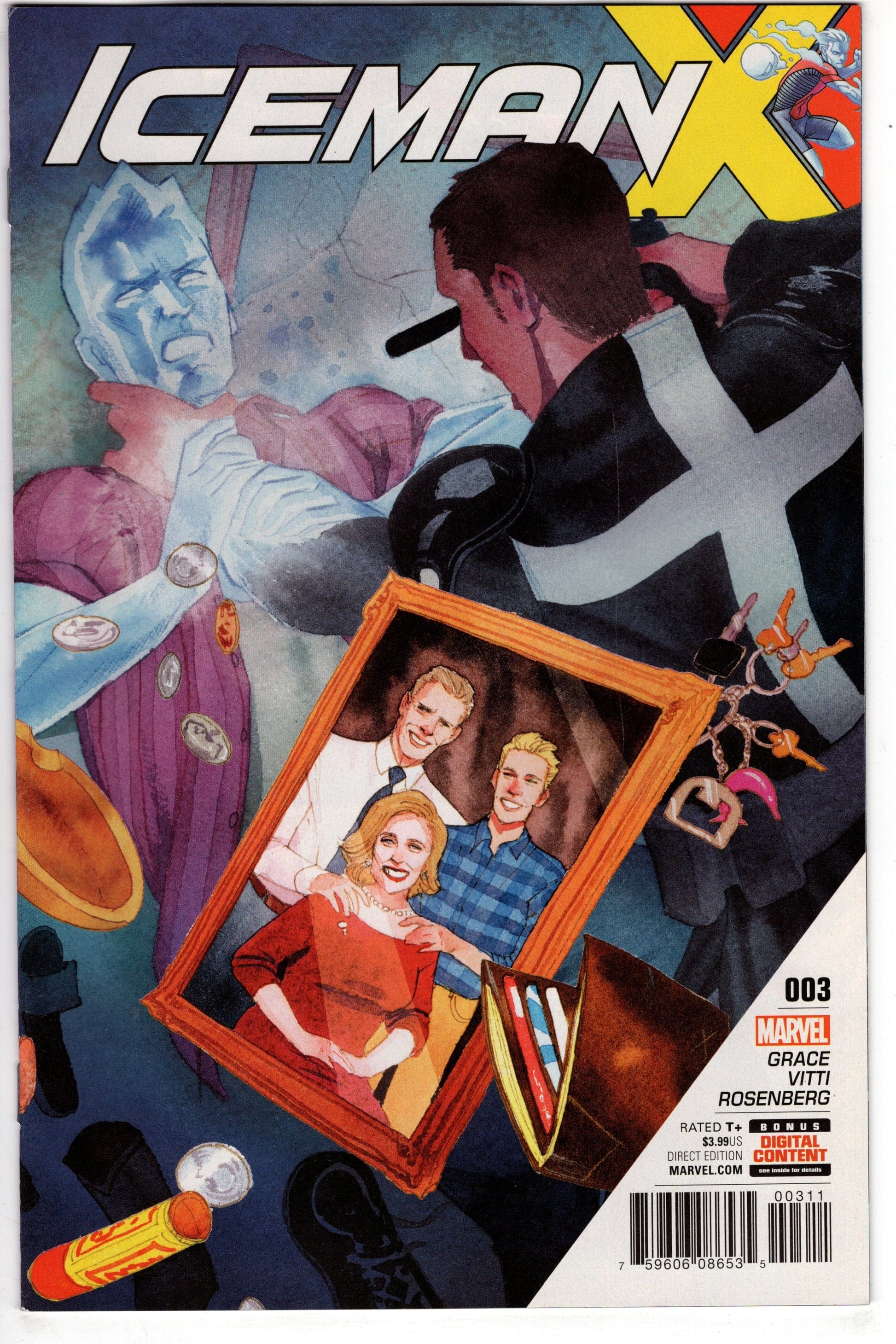 MARVEL COMICS VF/NM ICEMAN #3