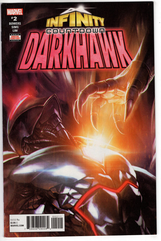 MARVEL COMICS VF/NM INFINITY COUNTDOWN DARKHAWK #2 (OF 4)
