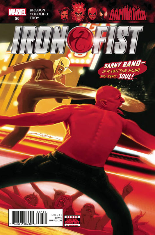 MARVEL COMICS VF/NM IRON FIST #80 LEG