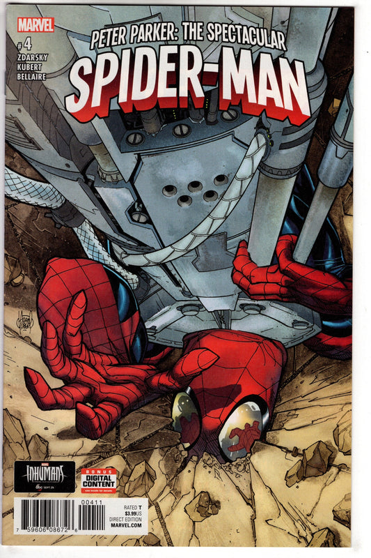 MARVEL COMICS VF/NM PETER PARKER SPECTACULAR SPIDER-MAN #4