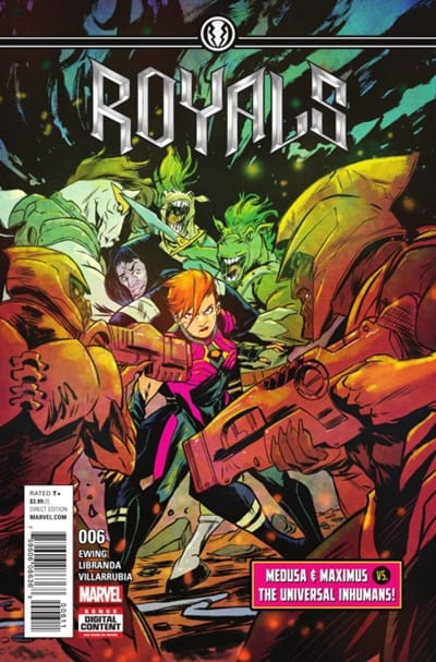 MARVEL COMICS VF/NM ROYALS #6