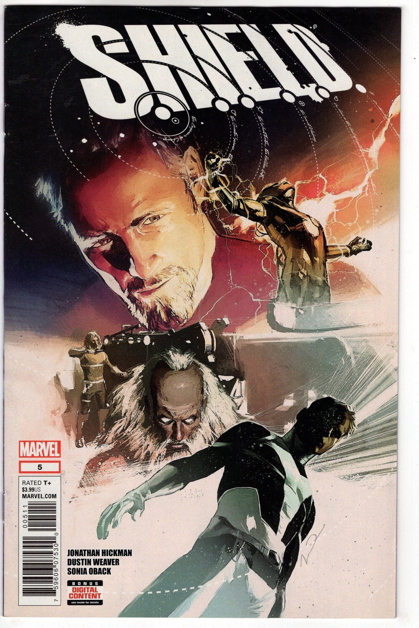 MARVEL COMICS VF/NM SHIELD BY HICKMAN AND WEAVER #5 (OF 6)