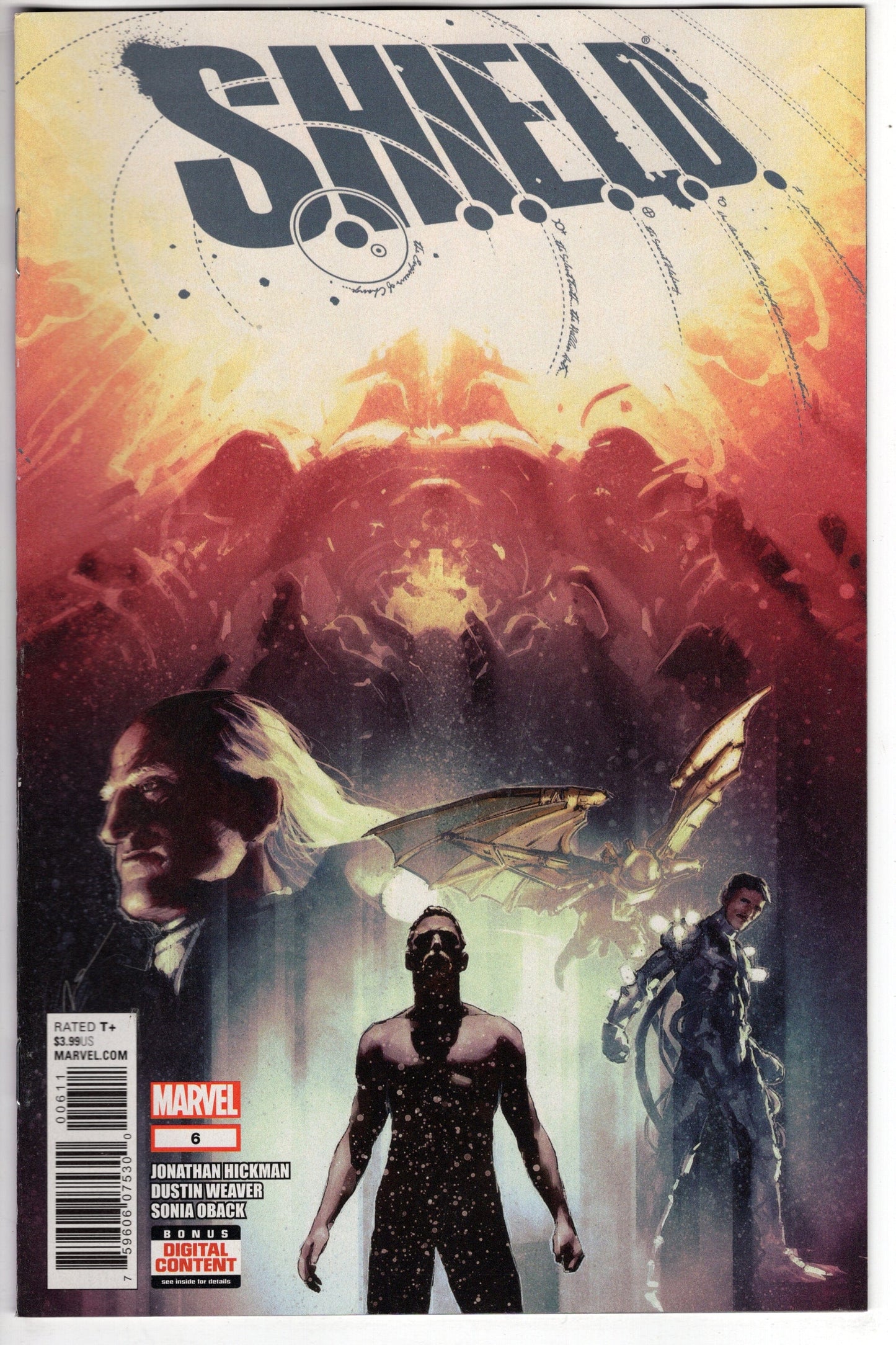 MARVEL COMICS VF/NM SHIELD BY HICKMAN AND WEAVER #6 (OF 6)