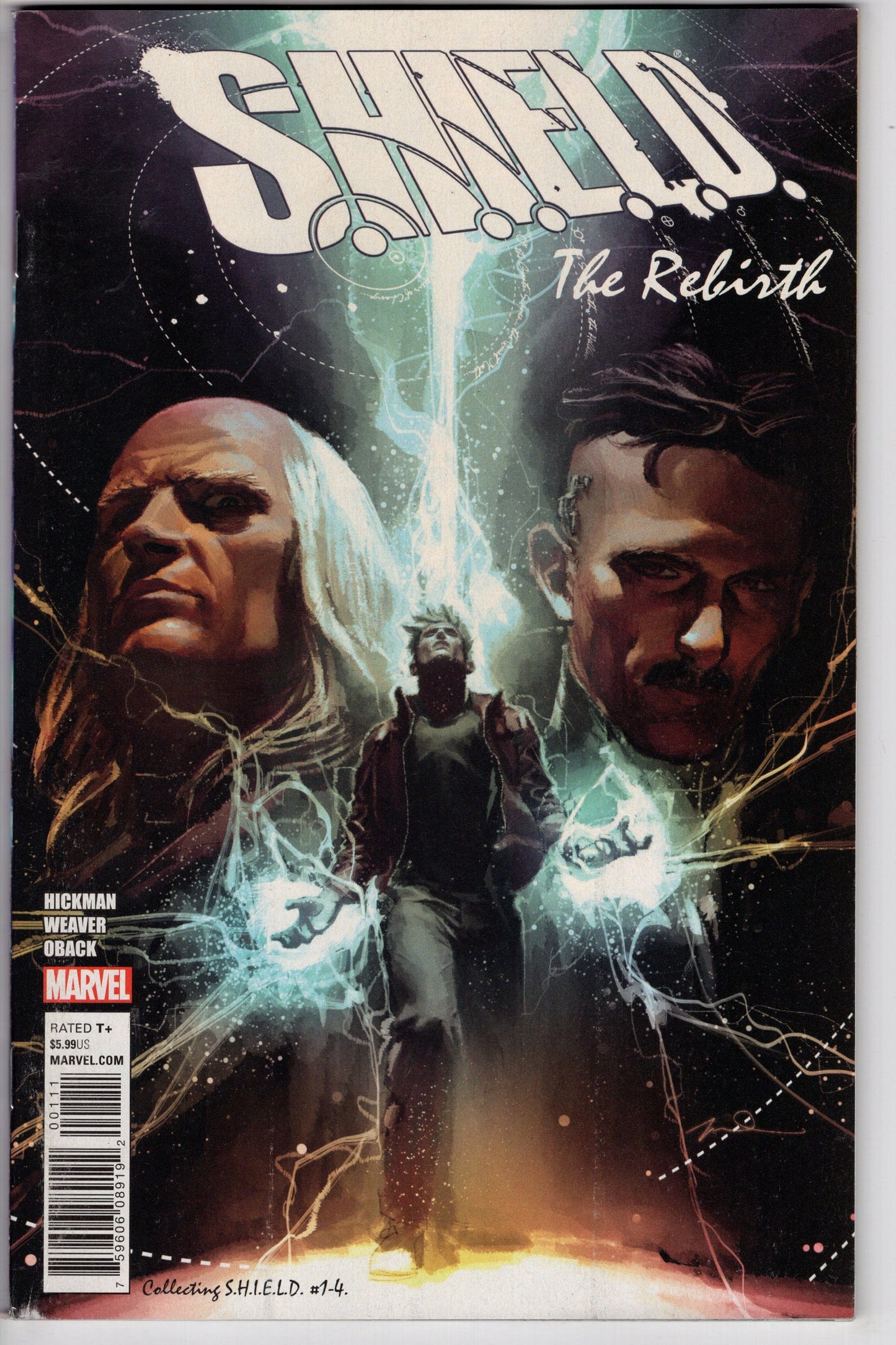 MARVEL COMICS VF/NM SHIELD BY HICKMAN AND WEAVER REBIRTH #1