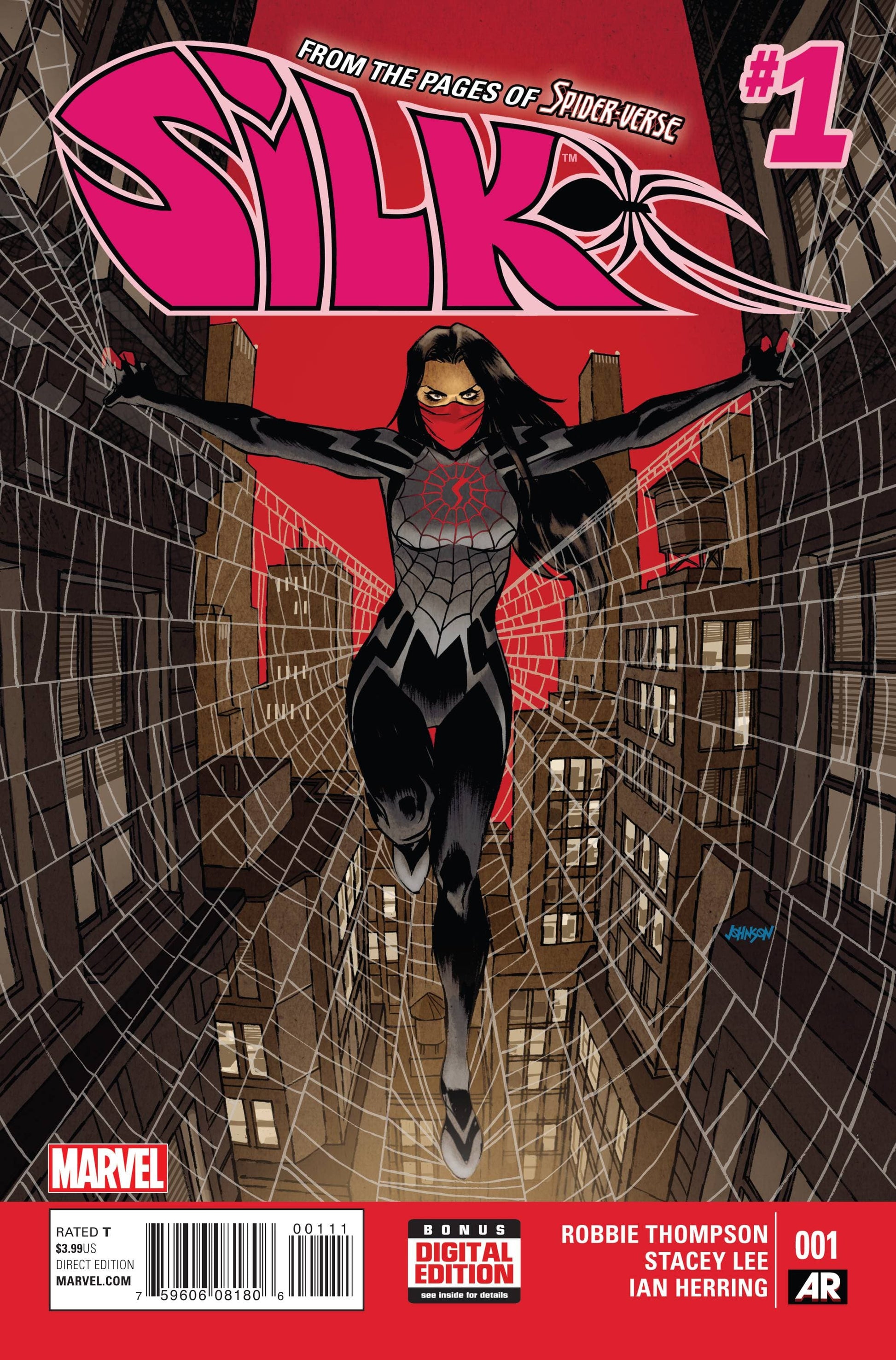 Marvel Comics VF/NM SILK #1