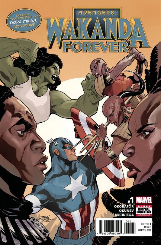 MARVEL COMICS VF/NM WAKANDA FOREVER AVENGERS #1