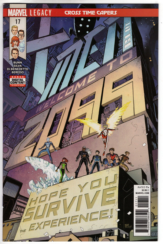 MARVEL COMICS VF/NM X-MEN BLUE #17 LEG