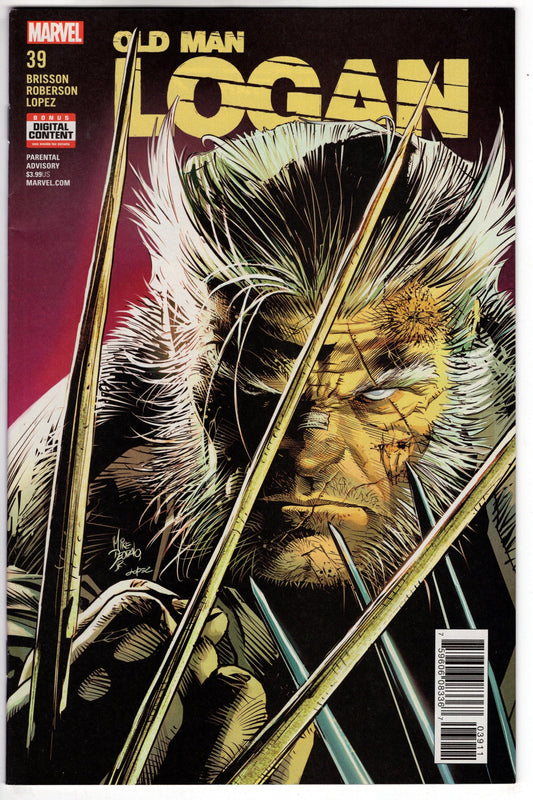 MARVEL COMICS VF+ OLD MAN LOGAN #39 LEG