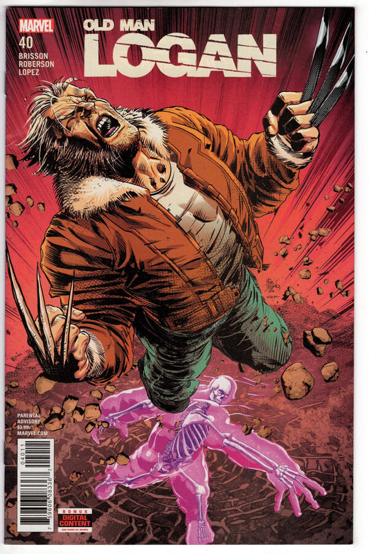 MARVEL COMICS VF+ OLD MAN LOGAN #40 LEG