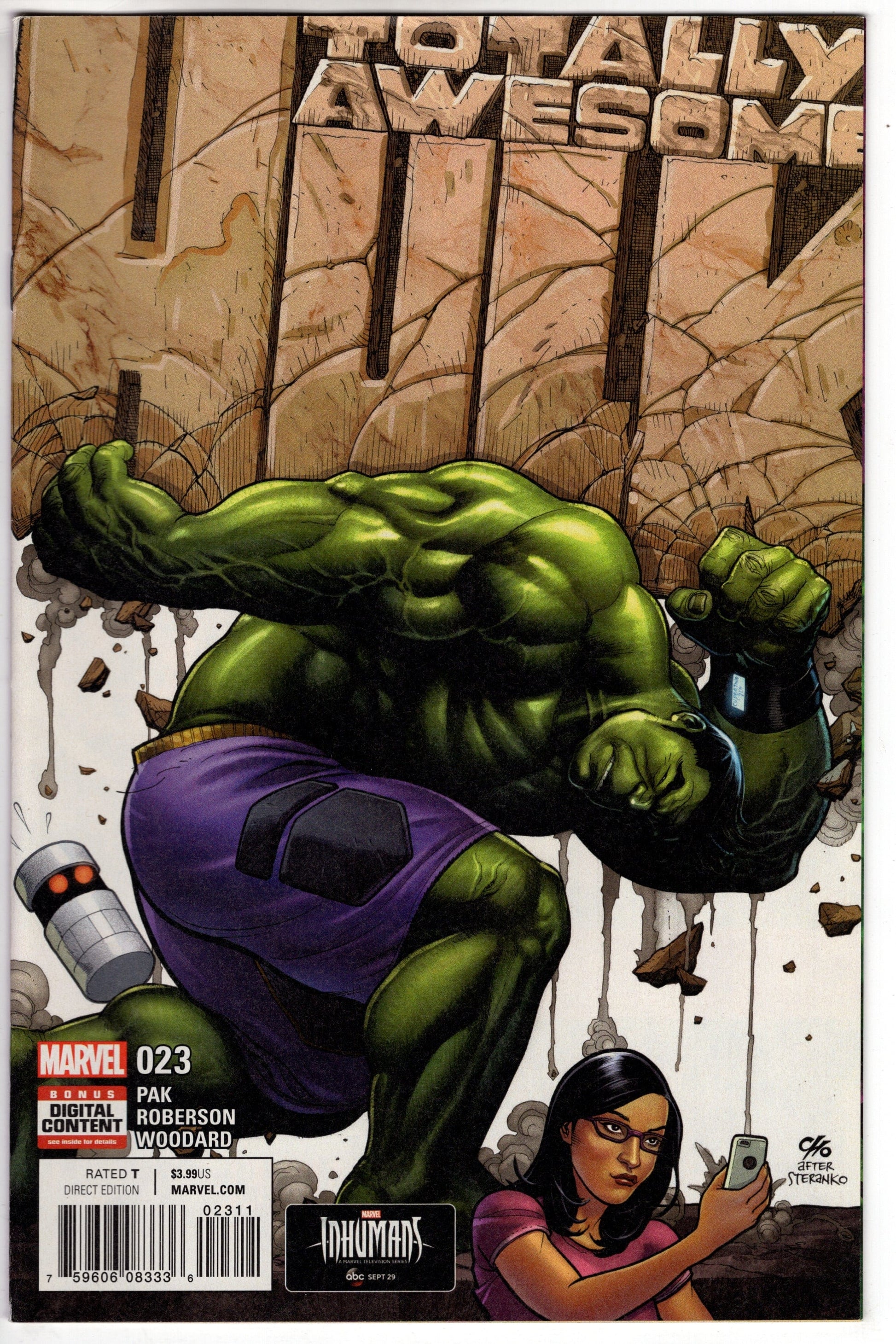 MARVEL COMICS VF TOTALLY AWESOME HULK #23