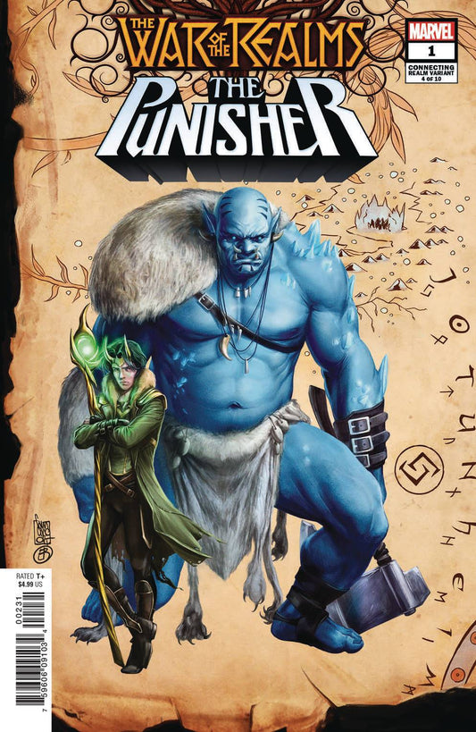 MARVEL COMICS WAR OF REALMS PUNISHER #1 (OF 3) DJURDJEVIC CONNECTING REALM