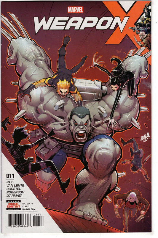 MARVEL COMICS WEAPON X #11 (3RD SERIES)