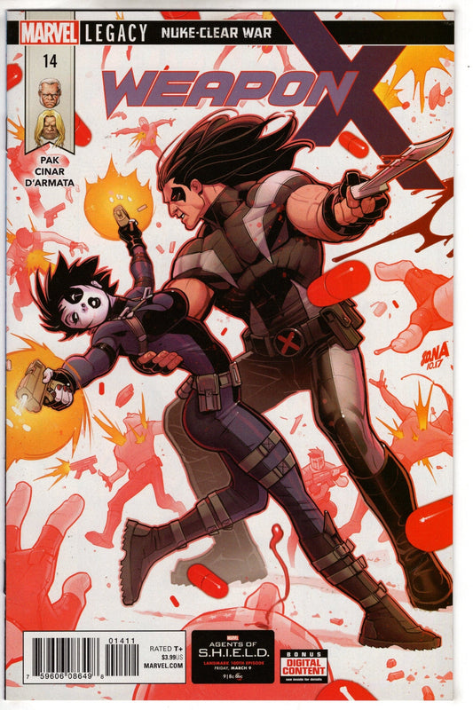 MARVEL COMICS WEAPON X #14 (3RD SERIES)