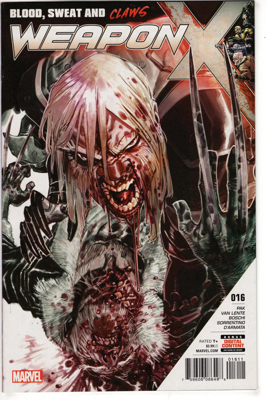 MARVEL COMICS WEAPON X #16(3RD SERIES)