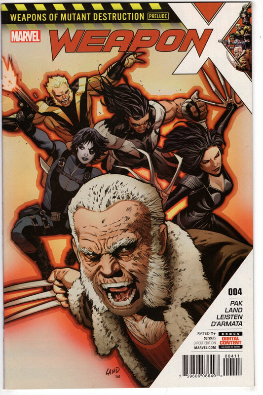 MARVEL COMICS WEAPON X #4 (3RD SERIES)