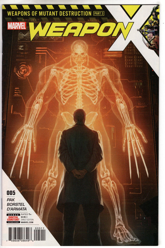 MARVEL COMICS WEAPON X #5 (3rd series)