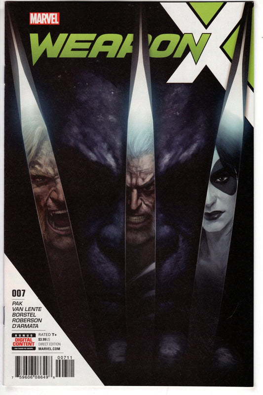 MARVEL COMICS WEAPON X #7 (3RD SERIES)