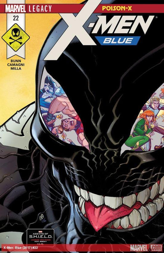 MARVEL COMICS X-MEN BLUE #22 LEG