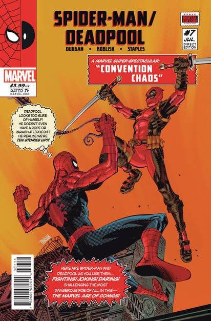 Marvel Marvel SPIDER-MAN DEADPOOL #7