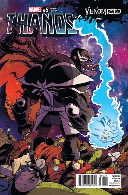 Marvel Marvel THANOS #5 GUILLORY VENOMIZED VAR