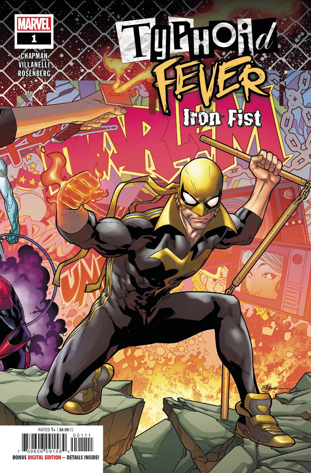 Marvel marvel TYPHOID FEVER IRON FIST