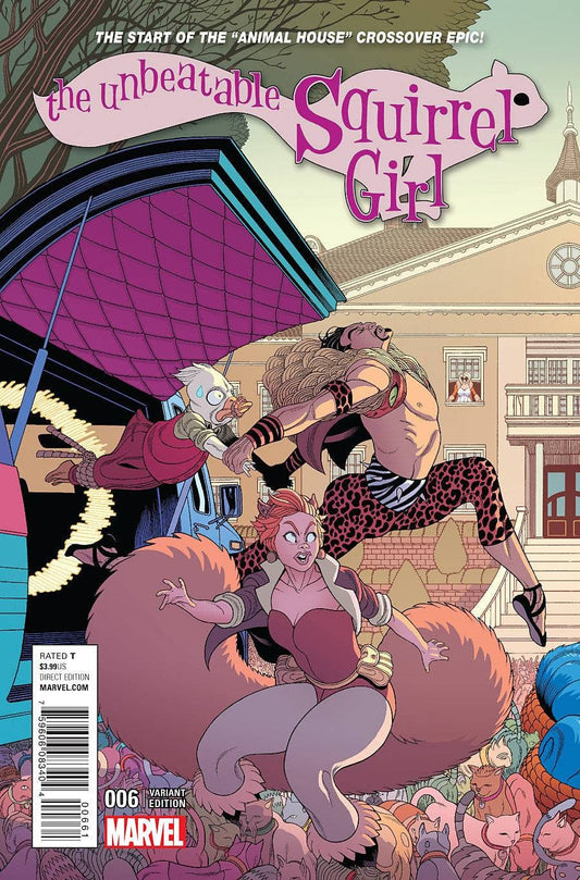 Marvel Marvel UNBEATABLE SQUIRREL GIRL #6 MOORE CONNECTING A VAR