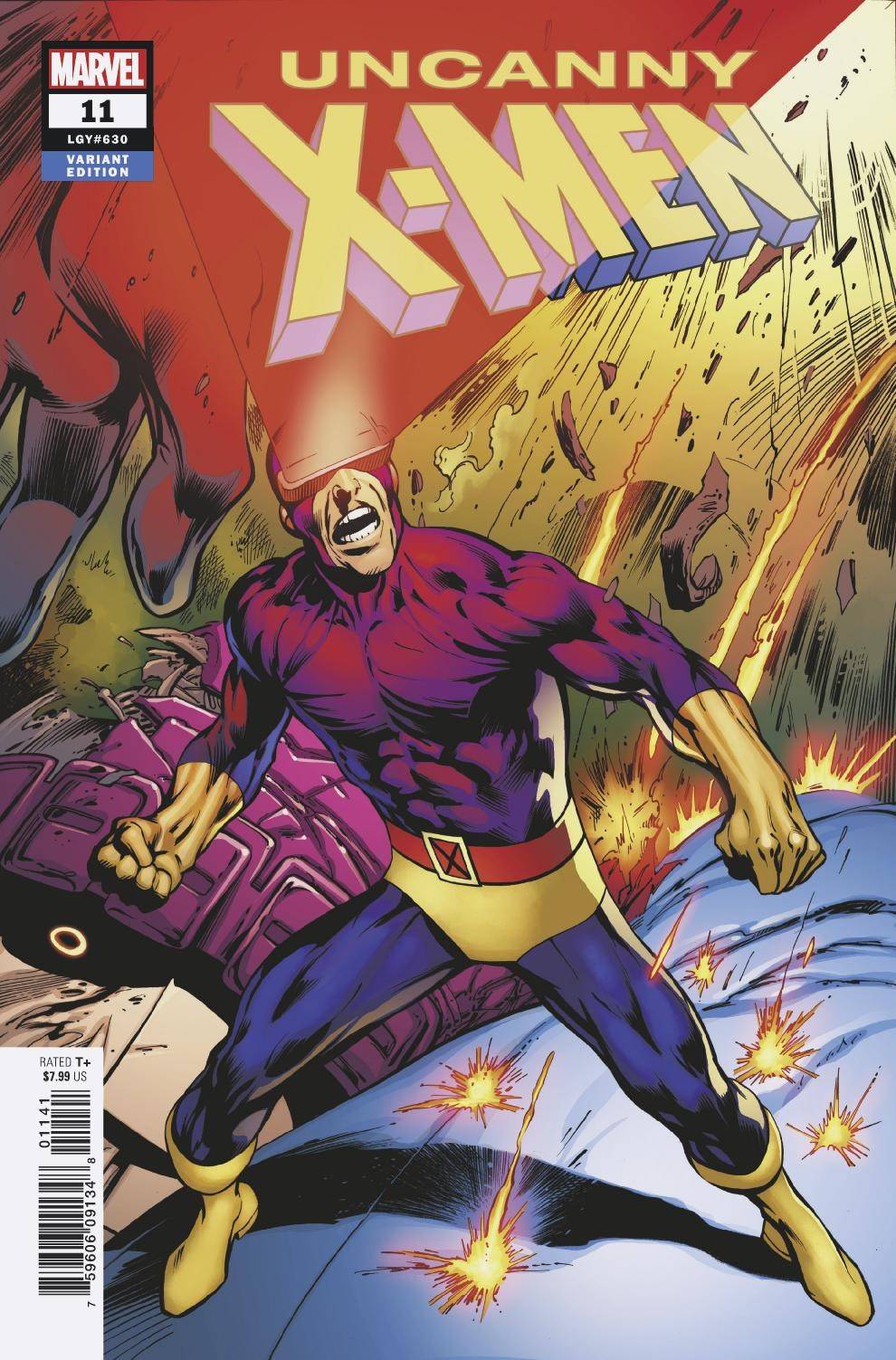 Marvel marvel UNCANNY X-MEN #11 DAVIS CHARACTER VAR