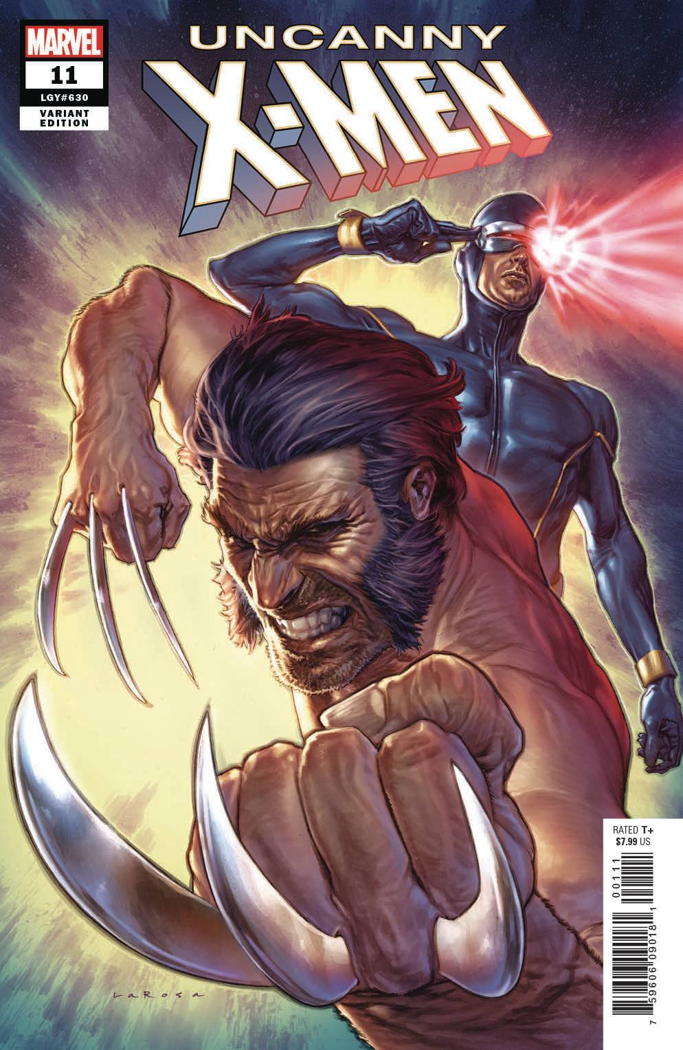 Marvel marvel UNCANNY X-MEN #11 LARROSA VAR