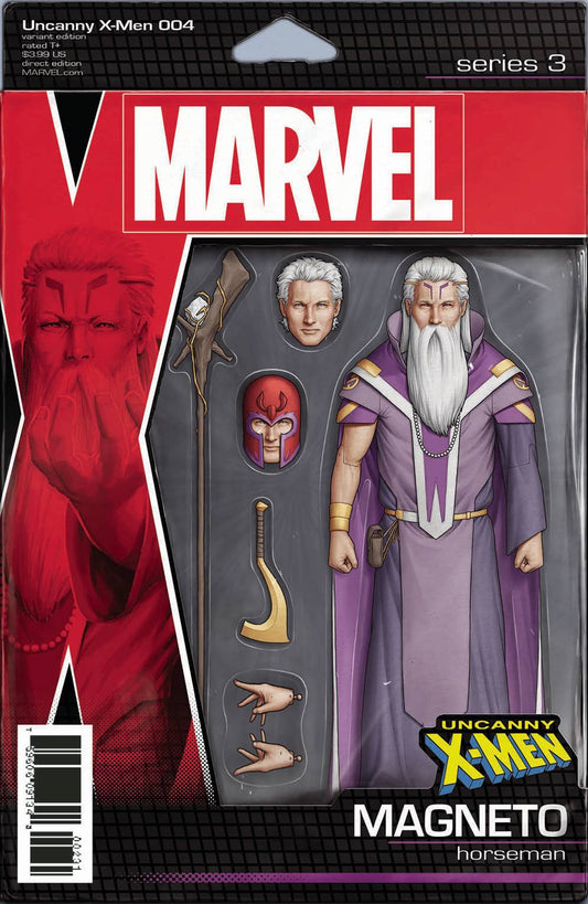 Marvel marvel UNCANNY X-MEN #4 CHRISTOPHER ACTION FIGURE VAR