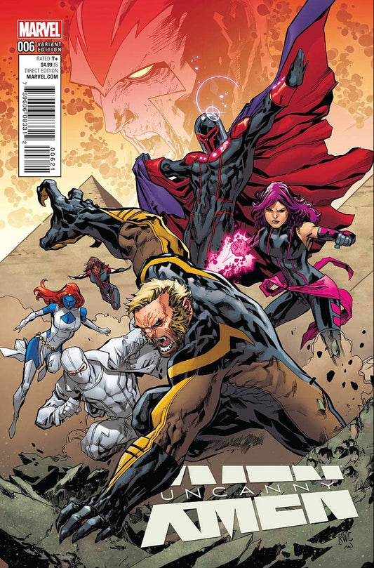 Marvel Marvel UNCANNY X-MEN #6 LASHLEY CONNECT B VAR