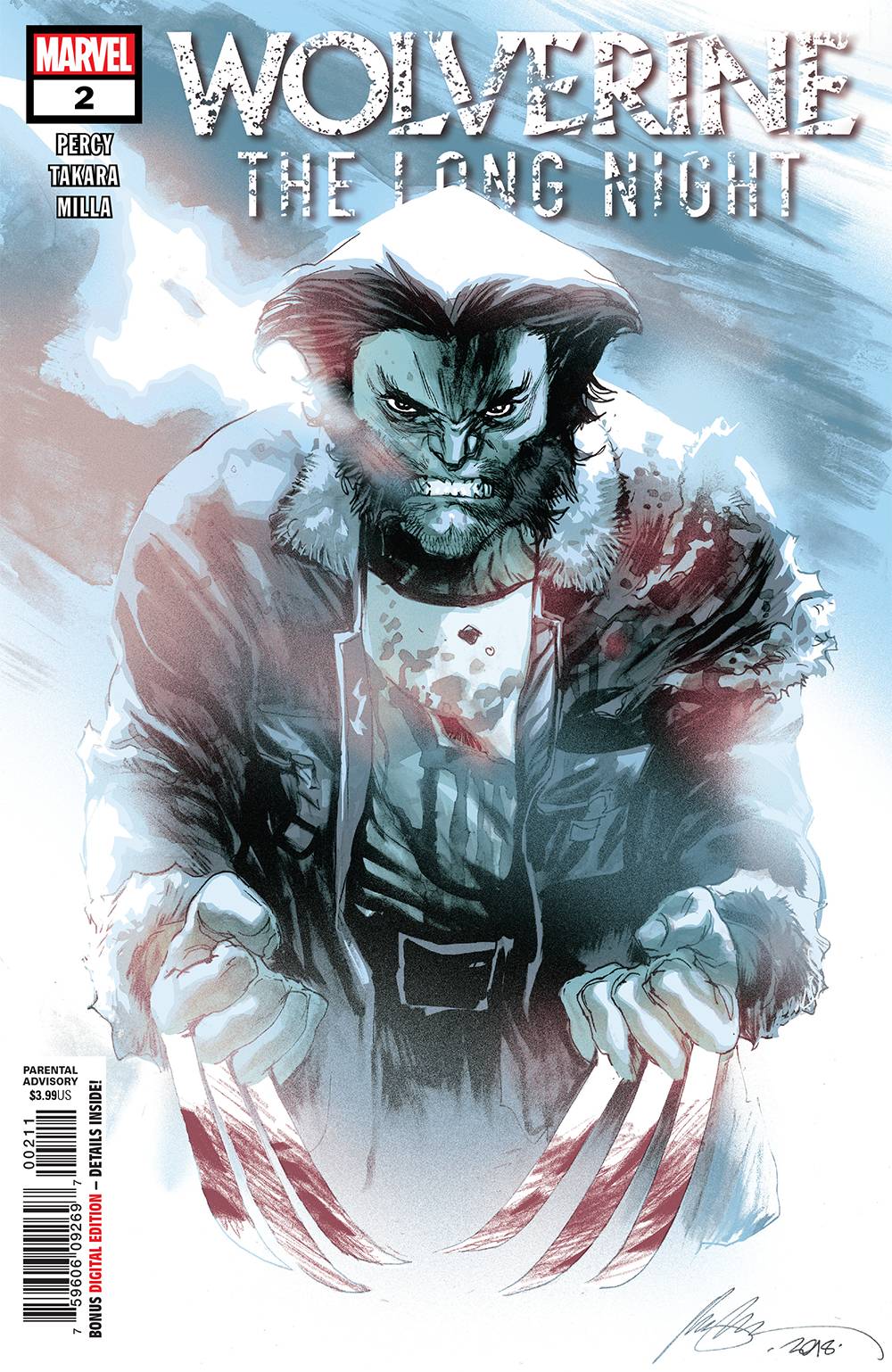 Marvel marvel WOLVERINE LONG NIGHT ADAPTATION #2 (OF 5)