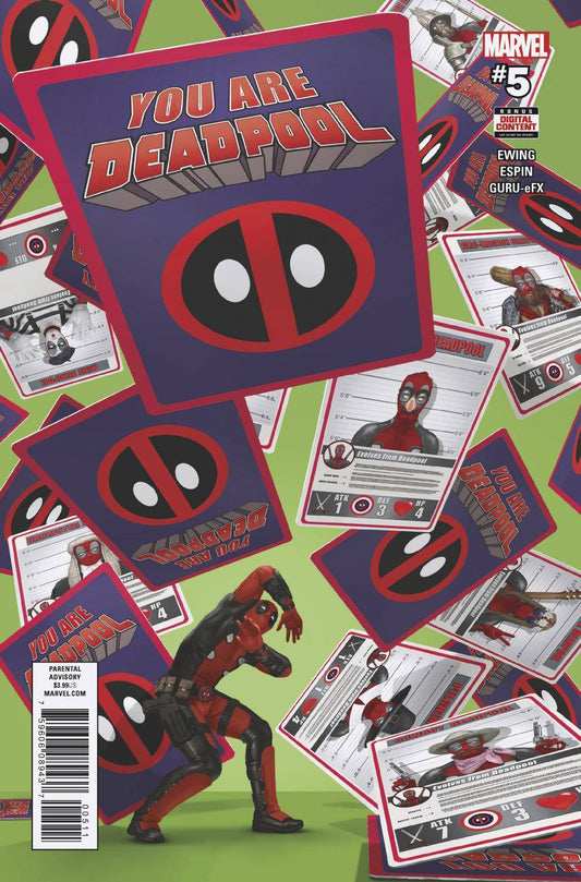 marvel Marvel YOU ARE DEADPOOL #5 (OF 5)