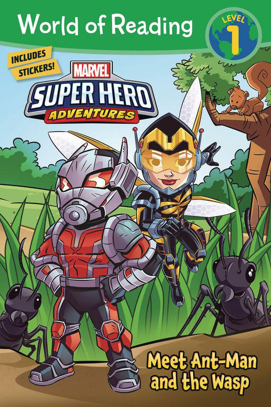MARVEL PRESS KIDS WORLD OF READING MEET ANT-MAN AND THE WASP SC