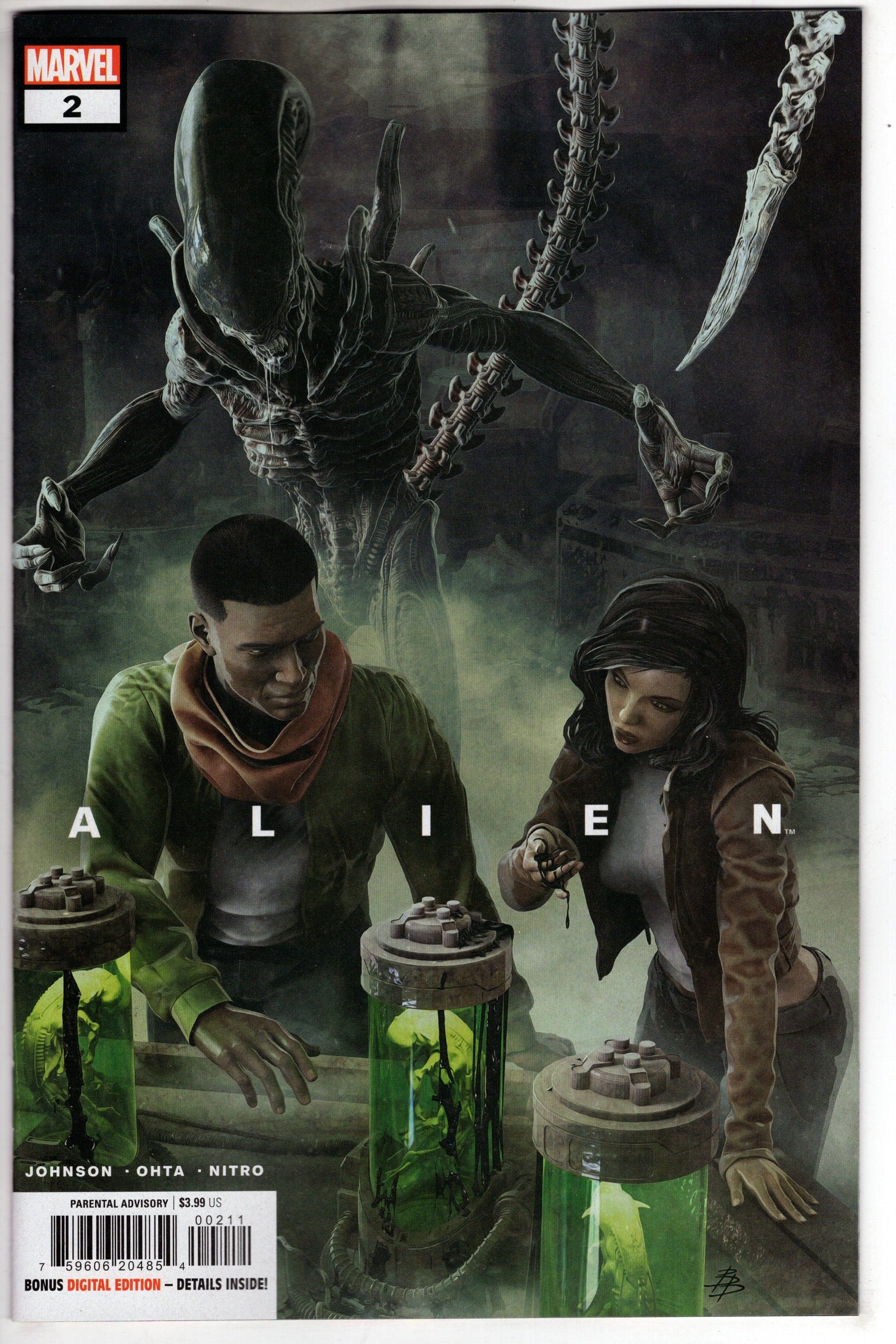 MARVEL PRH COMIC BOOK ALIEN #2