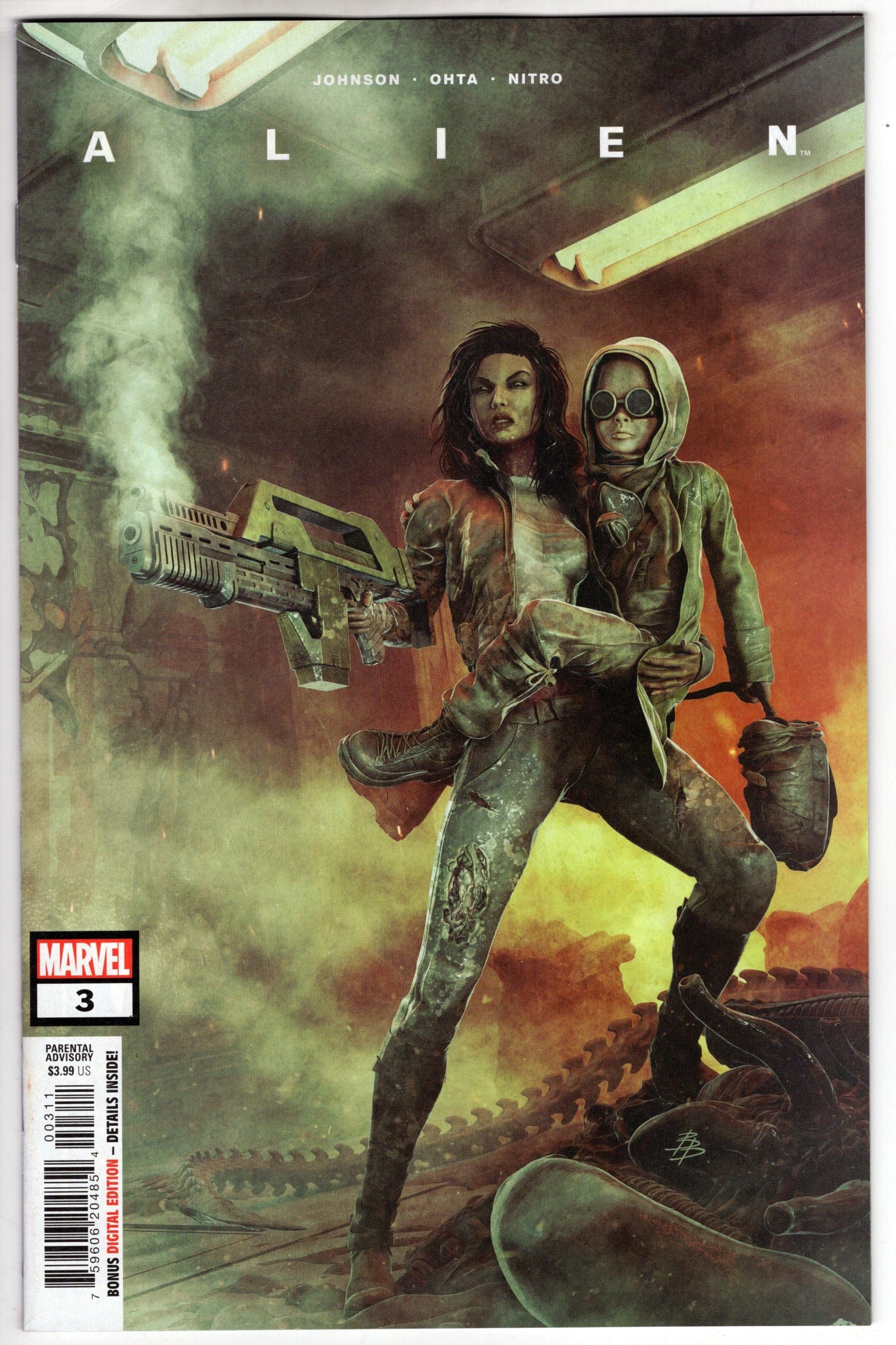 MARVEL PRH COMIC BOOK ALIEN #3