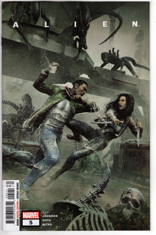 MARVEL PRH COMIC BOOK ALIEN #5