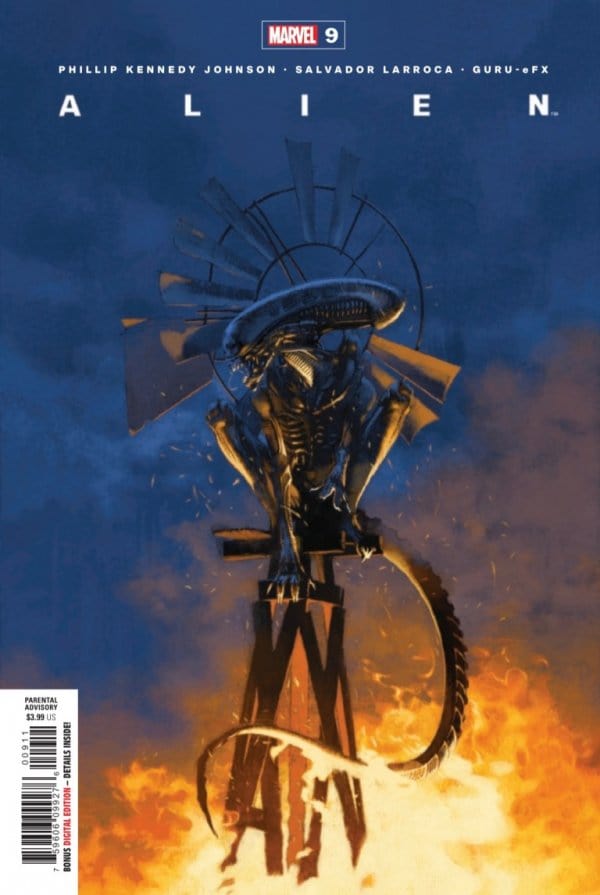 MARVEL PRH COMIC BOOK ALIEN #9