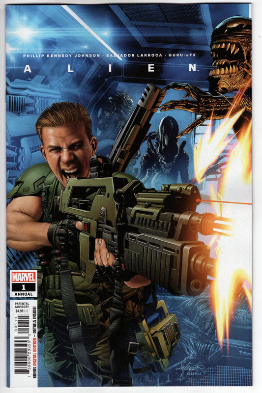 MARVEL PRH COMIC BOOK ALIEN ANNUAL #1