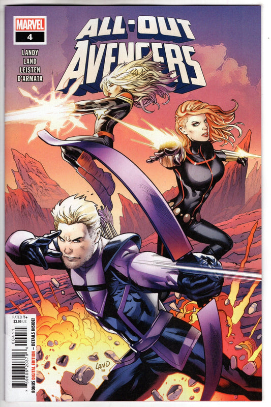MARVEL PRH COMIC BOOK ALL-OUT AVENGERS #4