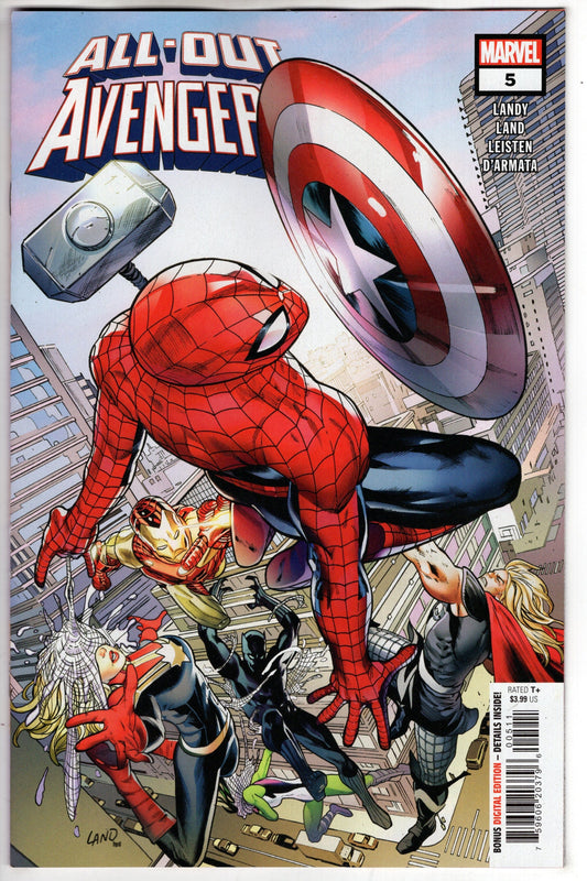 MARVEL PRH COMIC BOOK ALL-OUT AVENGERS #5