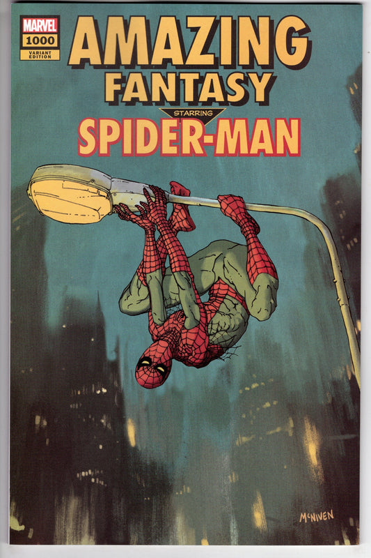 MARVEL PRH COMIC BOOK AMAZING FANTASY #1000 MCNIVEN VARIANT