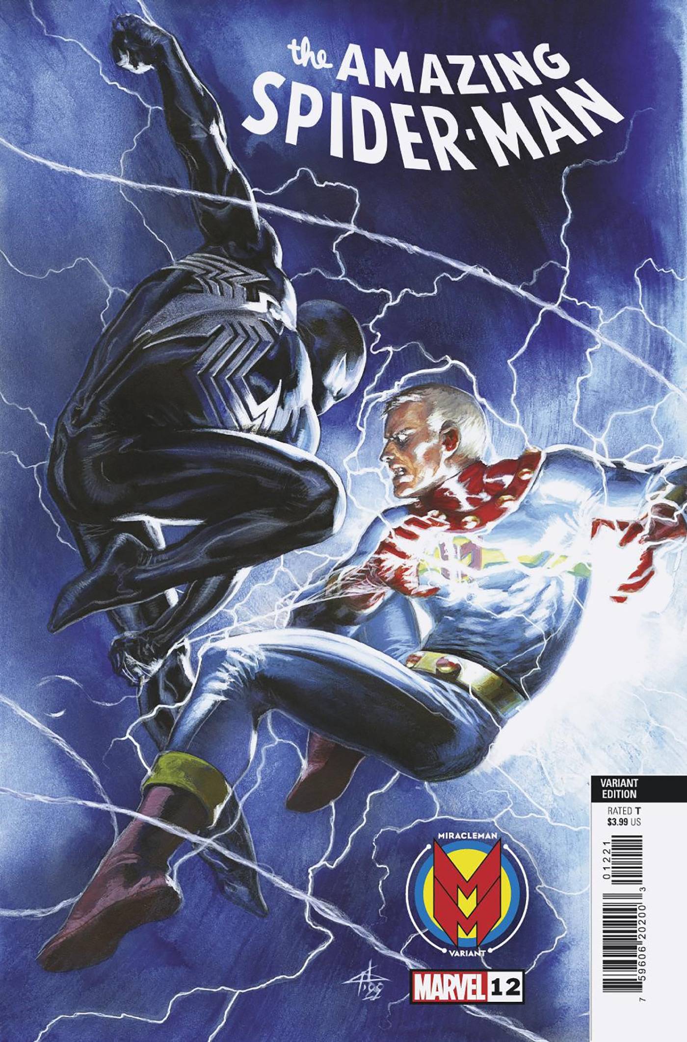 MARVEL PRH COMIC BOOK AMAZING SPIDER-MAN #12 DELL`OTTO MIRACLEMAN VARIANT