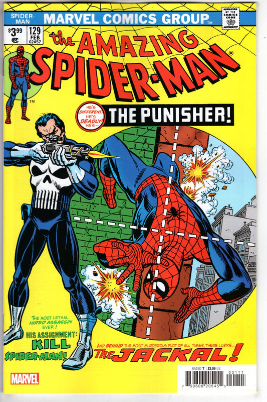 MARVEL PRH COMIC BOOK AMAZING SPIDER-MAN #129 FACSIMILE EDITION