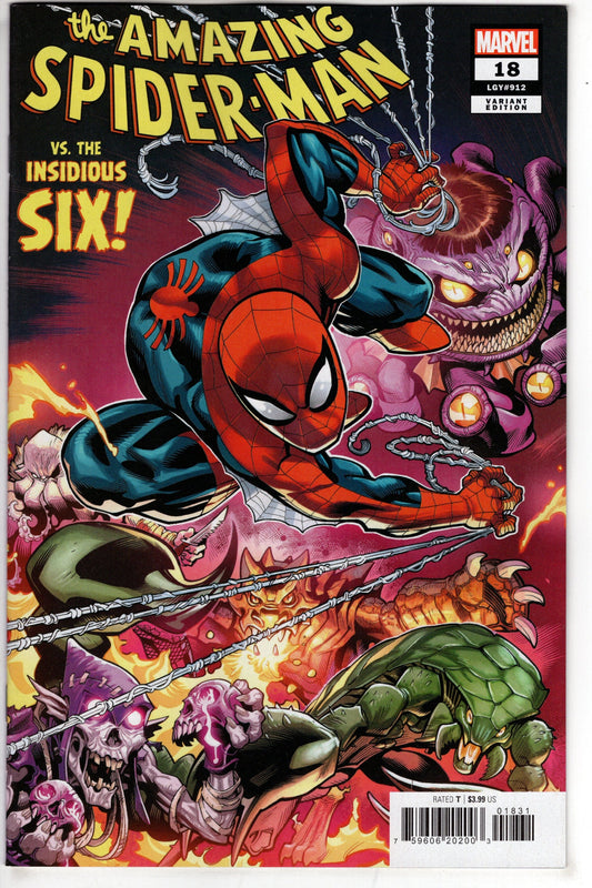 MARVEL PRH COMIC BOOK AMAZING SPIDER-MAN #18 25 COPY INCV MCGUINNESS VAR