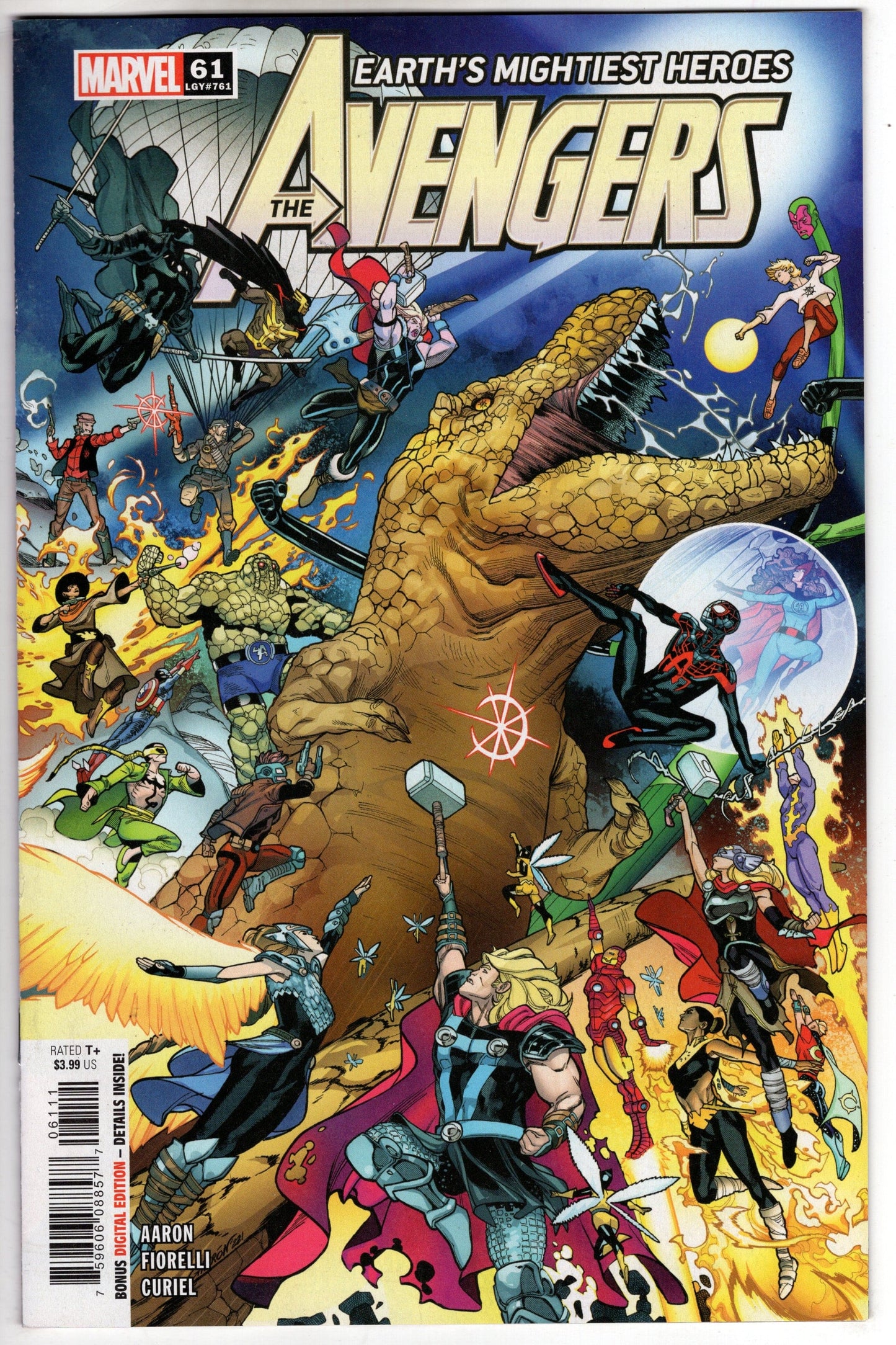 MARVEL PRH COMIC BOOK AVENGERS #61