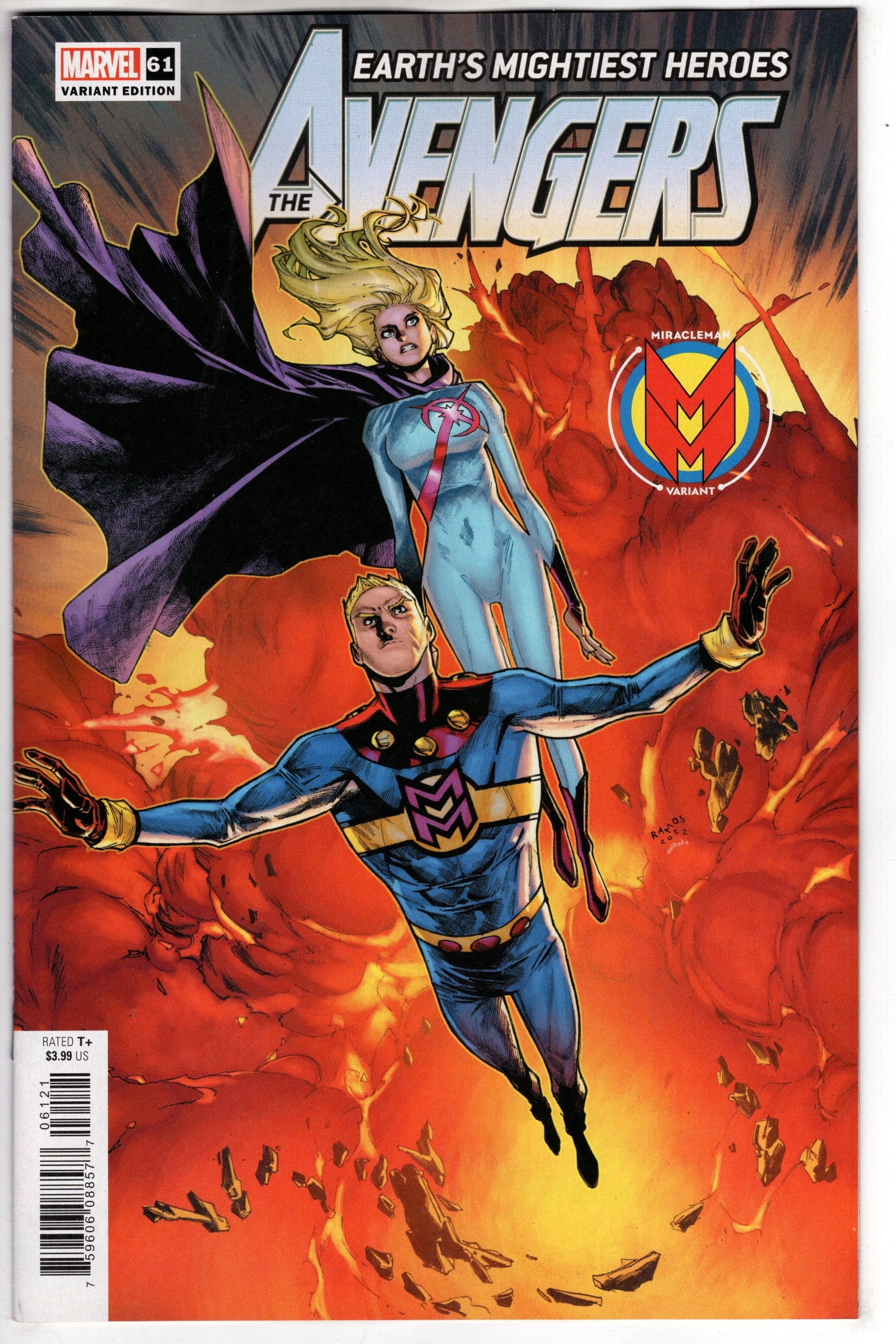 MARVEL PRH COMIC BOOK AVENGERS #61 RAMOS MIRACLEMAN VARIANT