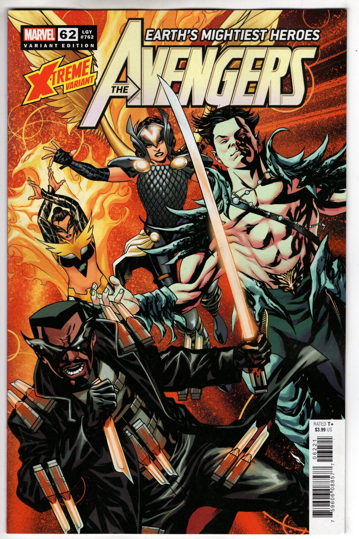 MARVEL PRH COMIC BOOK Avengers #62 McKone X-Trememe Marvel Variant